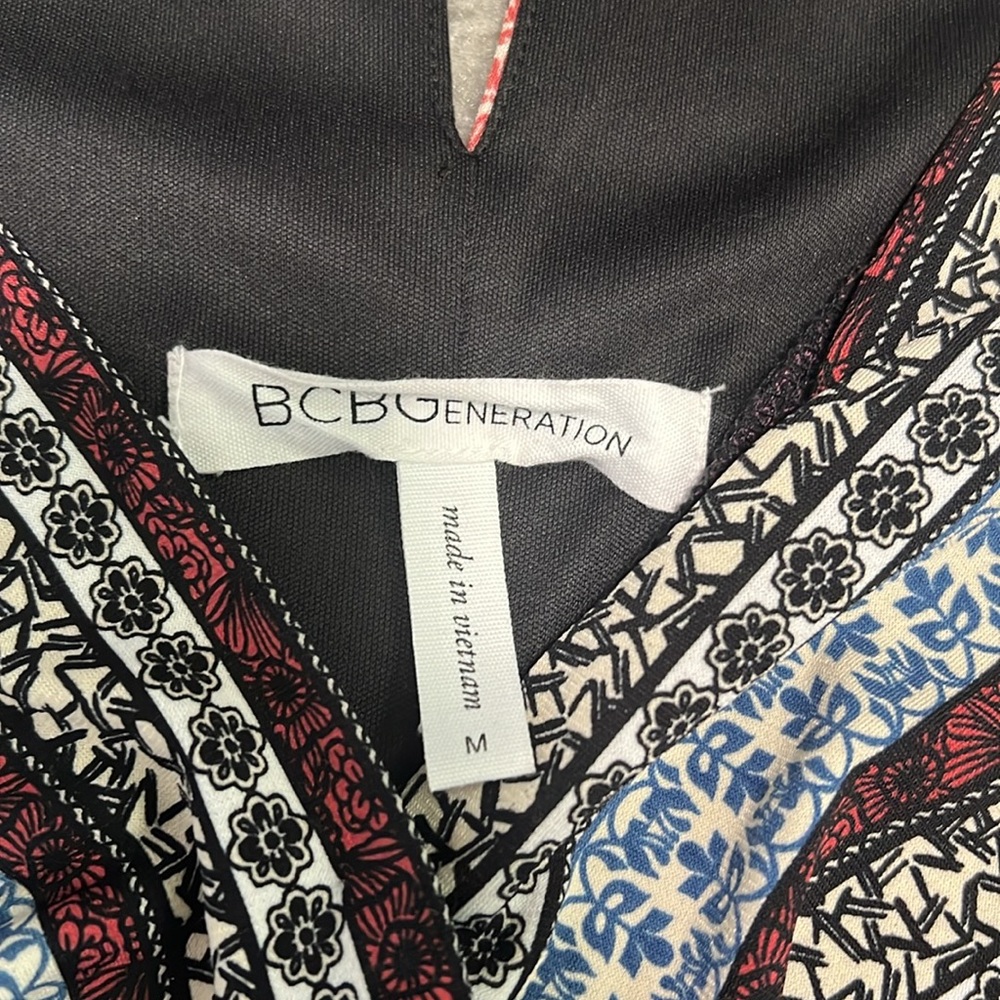BCBGeneration floral striped dress - Picture 5 of 7